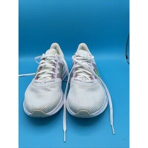 Nike Women's Downshifter 11 White/Green Glow Running Shoes - Size 8.5